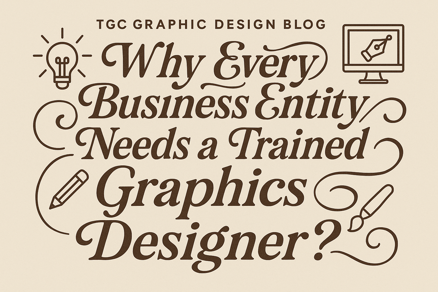 Why Every Business Entity Needs a Trained Graphics Designer?